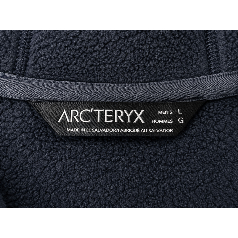 Arc'teryx Kyanite Hooded Fleece Jacket Men's Large Black Full Zip Hoodie - Picture 4 of 8